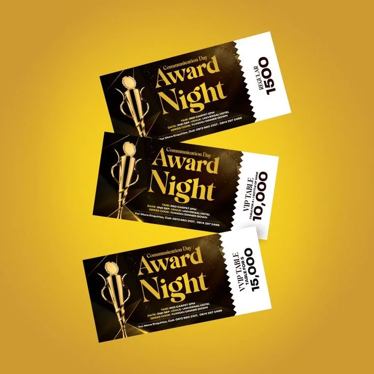 custom event ticket print Design 5